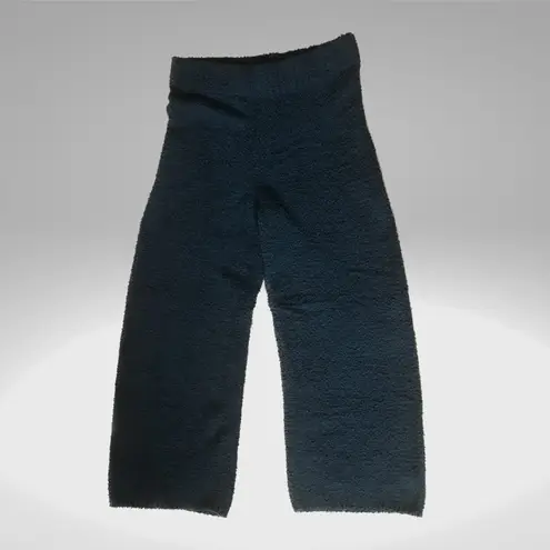 SKIMS NTW Cozy Knit Lounge Set in Onyx black