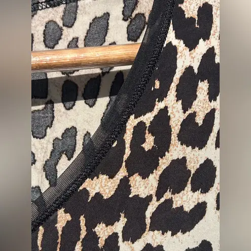 Ganni Leopard Print Bodysuit NWT