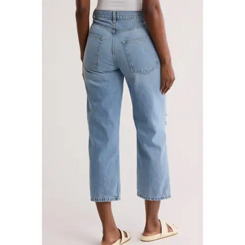 NWT Etica Altin Loose Crop Jeans Ithaca Wash Size 25 Blue