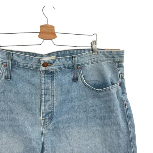 Madewell  Relaxed Denim Shorts Jean Cutoff Dunwoody Wash Blue Plus‎ Size 35