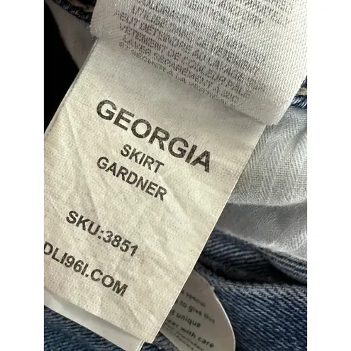 DL1961 Denim Mini Skirt Size 30 Festival Cut Off Boho Western Country Date Night