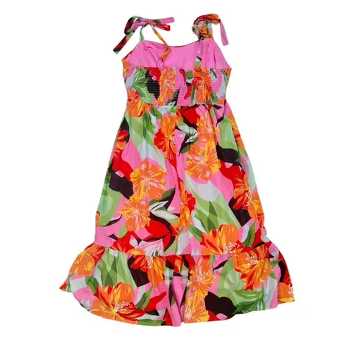 Collective Concepts *New Dress Womens XL Tropical Hawaiian Floral Travel Resort