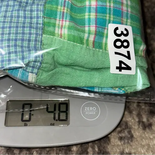 Lord & Taylor Vintage Women’s Size S Green Cotton Plaid Madras Midi Skirt