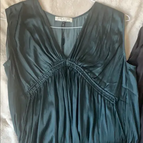 Halston Heritage 🆕 | Cinched Deep V Top Blouse S