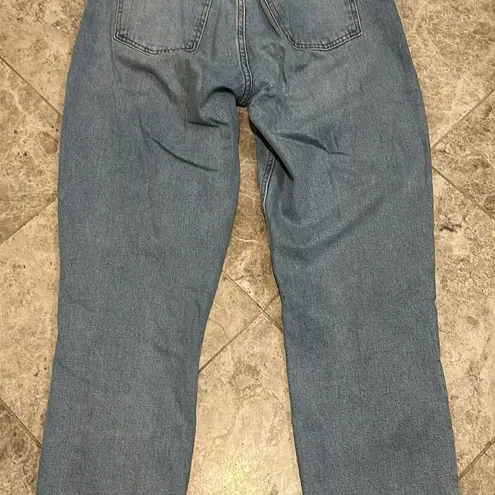 Abercrombie & Fitch Curve Love High Rise Mom Jean 27 Regular