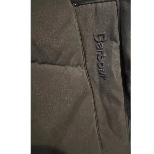 Barbour Leck Water Resistant Baffle Navy Quilted Coat Size US/12