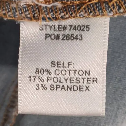 Skies Are Blue Denim Paperbag Shorts Size SMALL New NWT