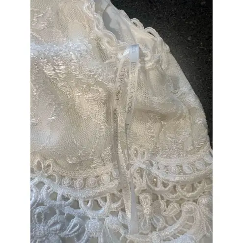 Vintage Scott McClintock Millennium 2000 Classic Satin Wedding Dress Size 14