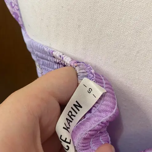 Grace Karin Karin Grace Lavender Floral Maxi Dress