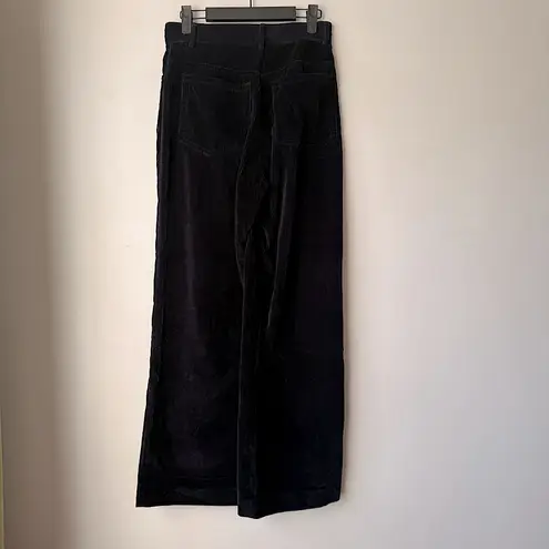 Max Mara Weekend Navy Corduroy Straight Leg Trousers 4