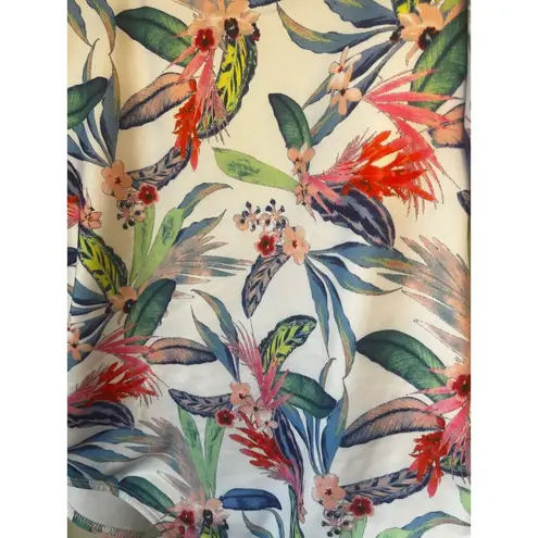 Oasis NEW w/Tags Outdoor Women's One Piece Swimsuit in White Tropical sz. 2X