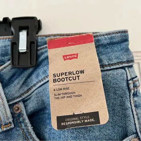 Levi's Levi’s Superlow Bootcut Low Rise Medium Wash Jeans Size 33 NWT