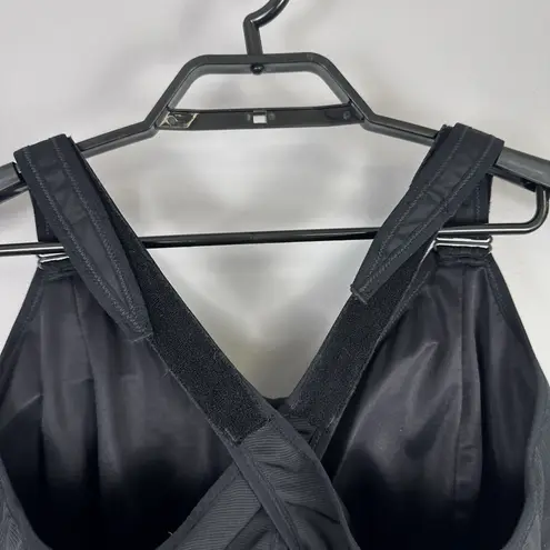 Shefit Ultimate Sports Bra 5Luxe Black Front Zipper 110002 High Impact Adjust Size undefined