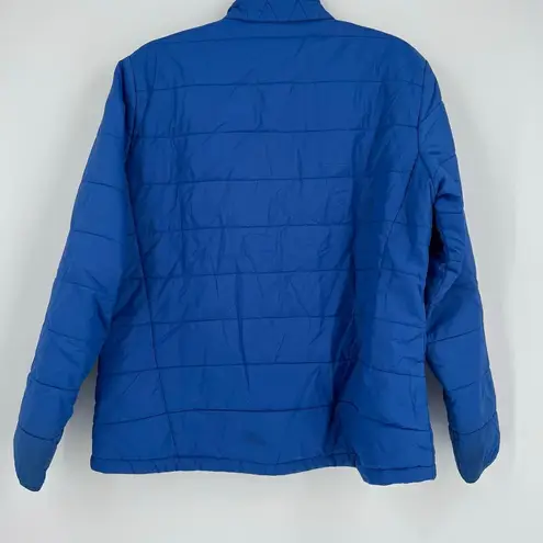 Duluth Trading Co Puffer Style Blue Coat Jacket women’s medium nylon