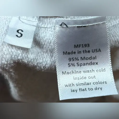 SUNDoWN Size S Gray Long Sleeve Softcore Pullover Hoodie