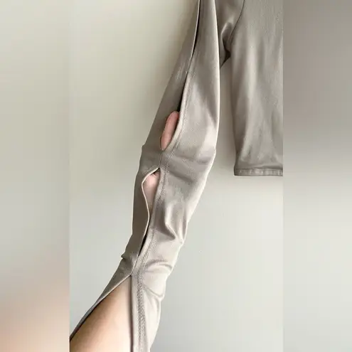 Klesis Taupe Cropped Long