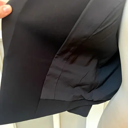 Mural 'Curve' Open Front Shawl Collar Blazer Black NWT Small