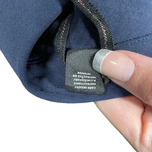 Scotch & Soda  Jolie Vagabonde‎ Navy Blue Button Down Blouse Shirt Size Small