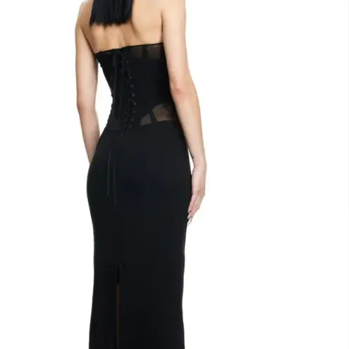 NWT H&M X Mugler Strapless Evening Gown Size XS