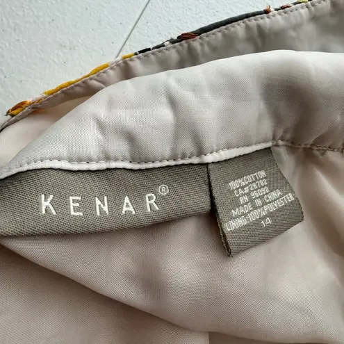 Kenar Embroidered Floral Skirt Size 14