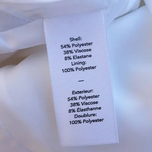 Elizabeth and James Rosa asymmetric hem Cady mini dress size 2 XS extra small