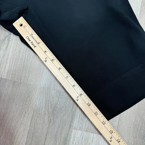 Eric Twill Stretch Cuffed Bermuda Shorts Black 6 Black