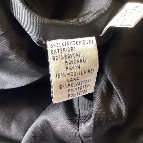 Rena Rowan Longline Wool Blend Blazer