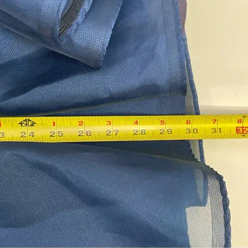 Blue Short Formal Dress Size 12 Corset Top Fit & Flair Layer Skirt Noir Lazaro