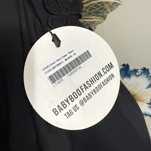 Babyboo MILANI MAXI DRESS - BLACK Size XL