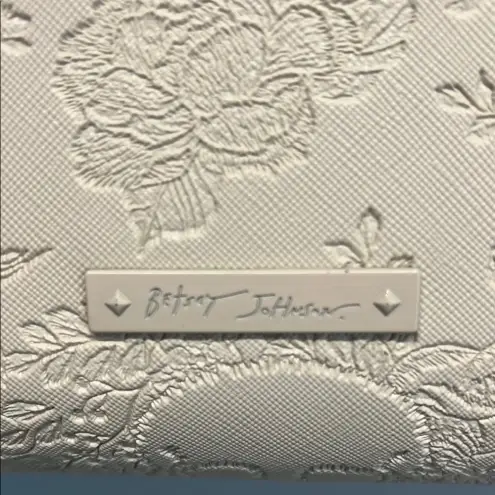 Betsey Johnson  | Skull & Floral Embossed Tote w/Wallet