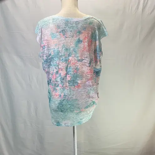 Marc New York MNY Sheer Performance White Tee Size Medium