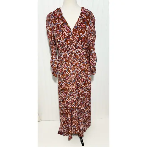 Msk Women's Floral Chiffon V