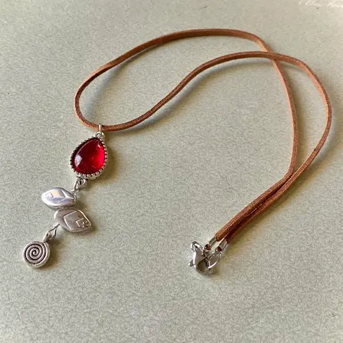 Handmade goth victorian whimsical retro vintage style unique necklace