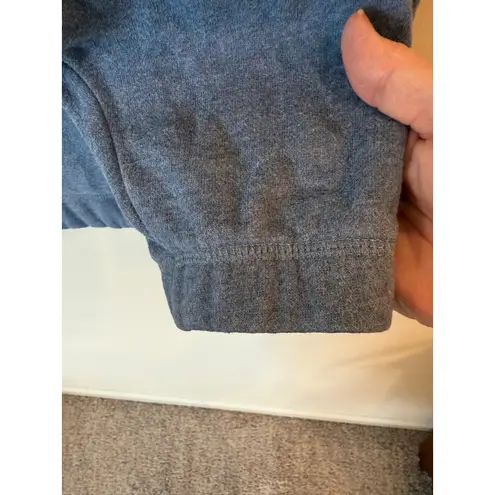 Walt Disney World Hoodie Womens XL Blue Winnie The Pooh Embroidered Fleece Lined