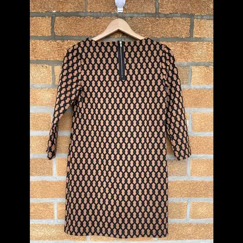 Vivienne Tam Shift Geometric Chain Print Dress size 2