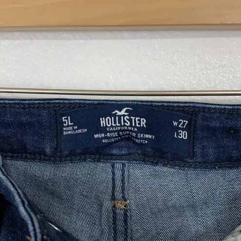 Hollister  High-Rise Super Skinny Jeans Size 27