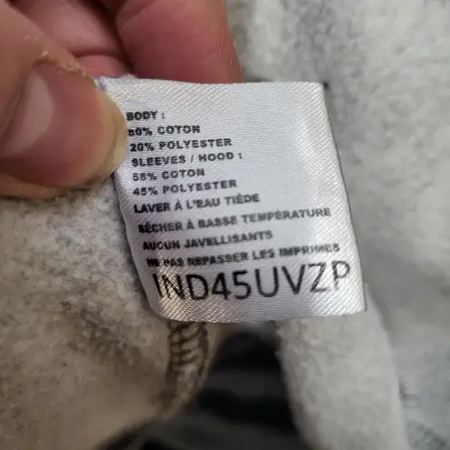 Gray and Black "The Green" Hooded Zip