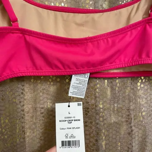 Bleu Rod Beattie Cotton On Pink Purple Ombre Tassel Bikini Set Large/12 NWT