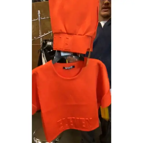 EleVen by Venus Williams Cherry Tomato Joggers Size L New with Tag MSRP $128 Red