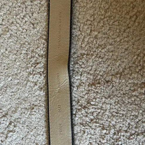 Relic Y2K Stud Zipper edge black metalic belt women large grunge whimsigoth