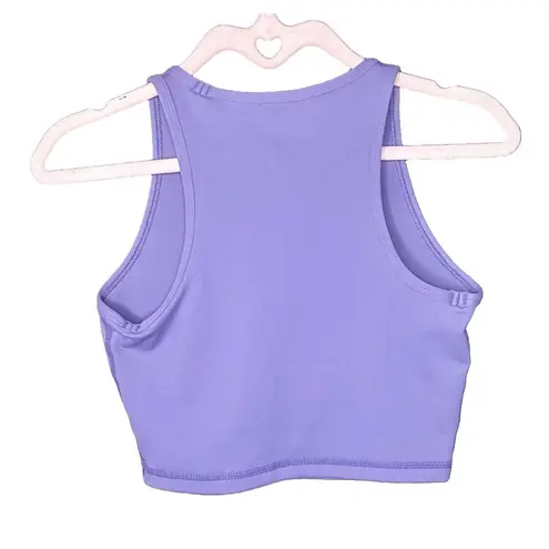 Buff Bunny Small Purple Cropped Tank Top