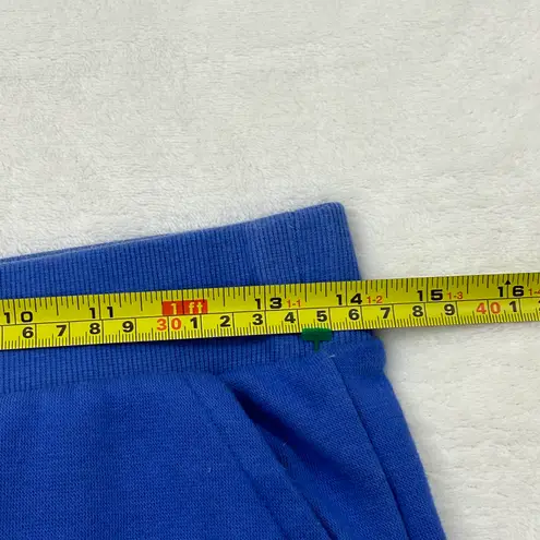 Mlb Vintage Los Angeles LA Dodgers Blue Lounge Sweat Shorts Girls 28 waist size