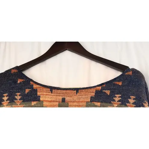 Denim & Supply Ralph Lauren Ralph Lauren Denim & Supply Southwest Aztec Navajo Cropped Knit Sweater Medium