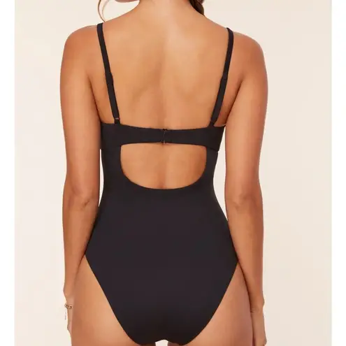 ANDIE The Symi One Piece Swimsuit Black size L NWT