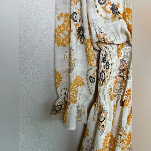 Bishop and Young NWT Marmot Boho Paisley Smocked Waist Dress L