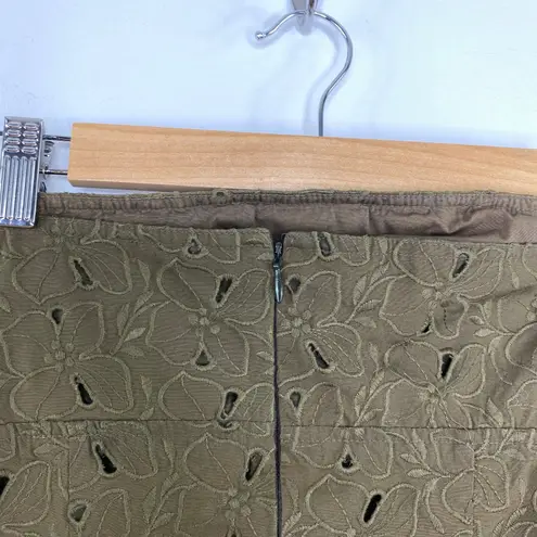 Cynthia Steffe Cynthia Olive Green Strapless Dress Women's Size X-Small XS