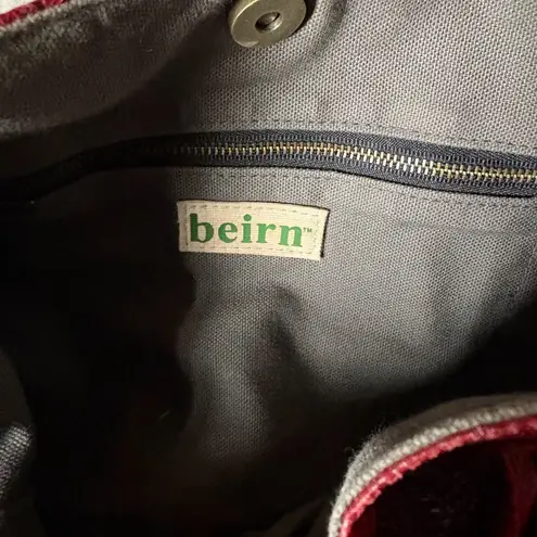 Beirn large red snakeskin shoulder bag date night going out purse Valentine's