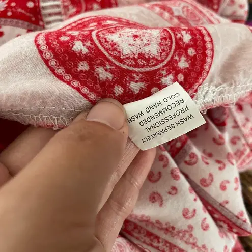 Jaase Salty Crush x Paisley Maxi Dress Red/White (Small)