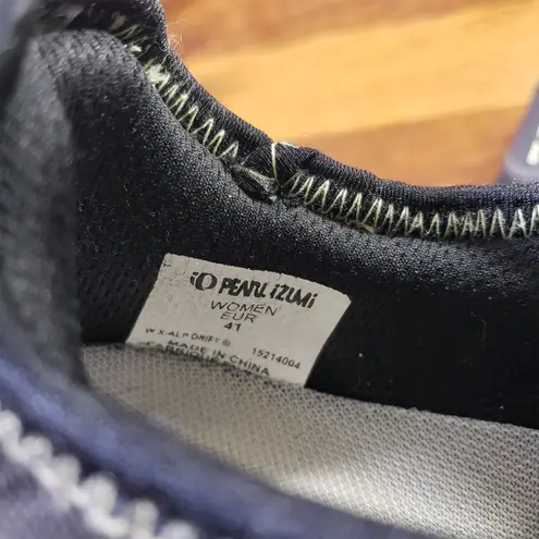 Pearl Izumi Women's Size 41 W Blue X-Alp Drift 3 Track, Cycling Sneakers GUC