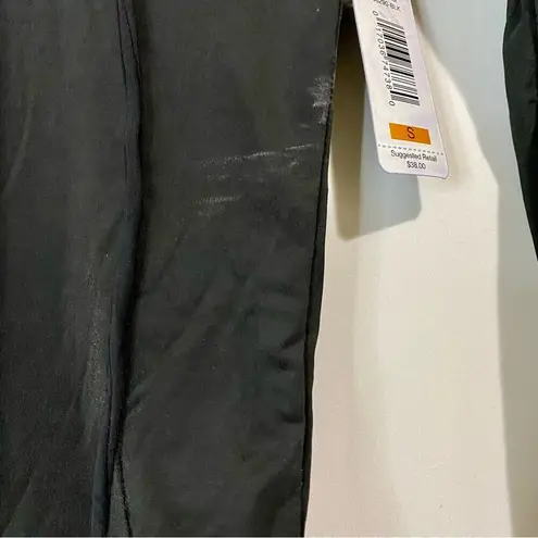 Rene Rofe Women’s Long Sleeve Lace Up Bodysuit Black Size Small NWT FLAW